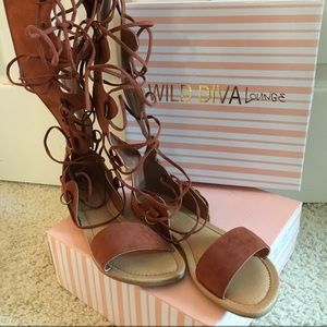 American Threads Gladiator Sandals